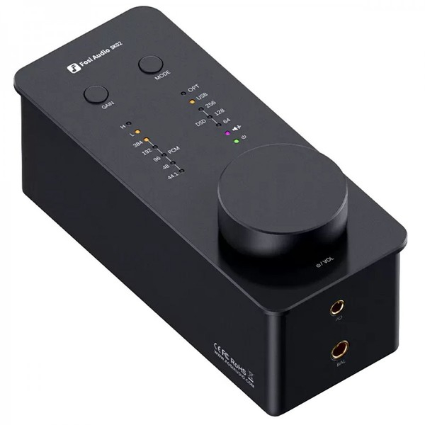 FOSI AUDIO SK02 POJAČIVAČ ZA SLUŠALICE / PRIJENOSNO PRETPOJAČALO / DAC ES9038Q2M