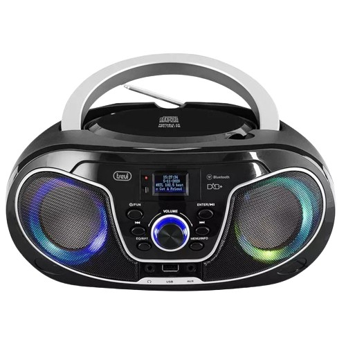 TREVI PRIJENOSNI STEREO BOOMBOX CMP 588 DAB + USB + AW CRNI