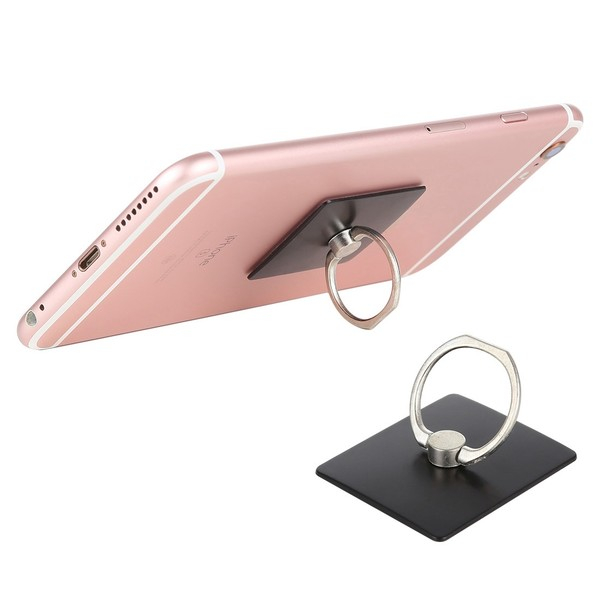 VIŠENAMJENSKI DRŽAČ ZA MOBITEL S PRSTENOM CRNI