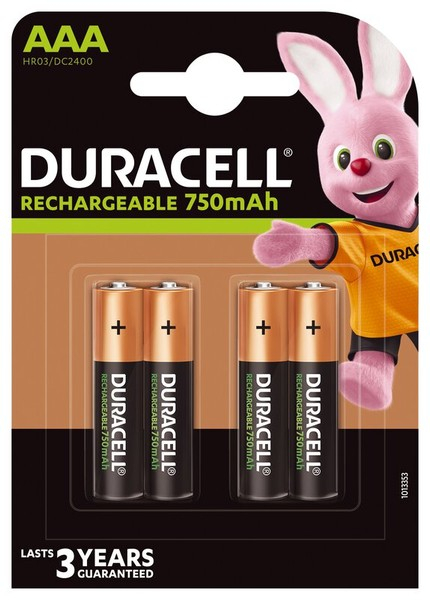 DURACELL R03 AAA 750 MAH PUNJIVE BATERIJE