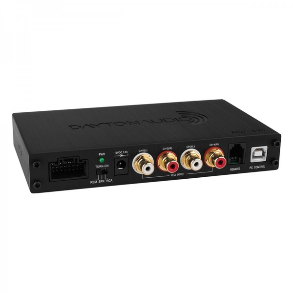 DAYTON AUDIO DSP-408 4x8 DIGITAL AUDIO PROCESSOR DSP ADAU1701 SIGMADSP 25/56bit 4 to 8 CHANNELS