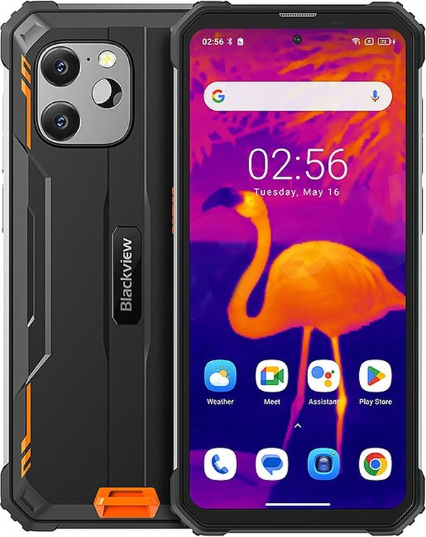 BLACKVIEW BV8900 4G 8GB 256GB DUAL CRNO-NARANČASTI S TERMALNOM KAMEROM