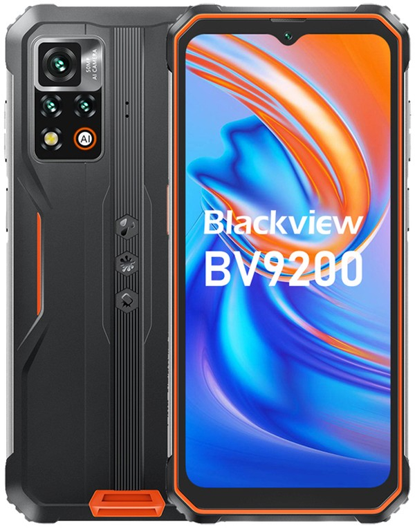 BLACKVIEW BV9200 8GB 256GB DUAL CRNO-NARANČASTI