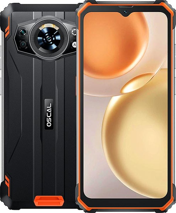 BLACKVIEW OSCAL S80 6GB 128GB DUAL CRNO-NARANČASTI