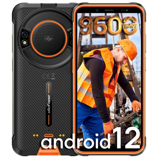 ULEFONE POWER ARMOR 16 PRO 4GB 64GB DUAL CRNO-NARANČASTI