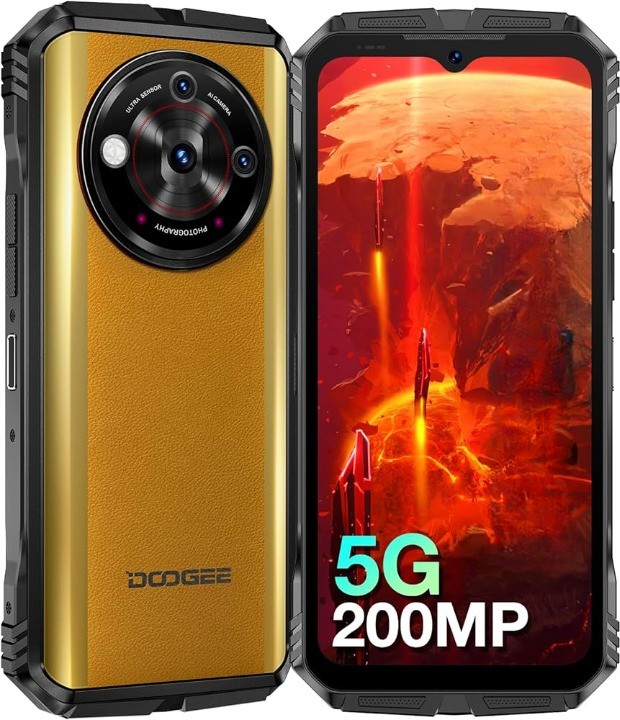 DOOGEE V30 PRO 5G 12GB 512GB DUAL NARANČASTI