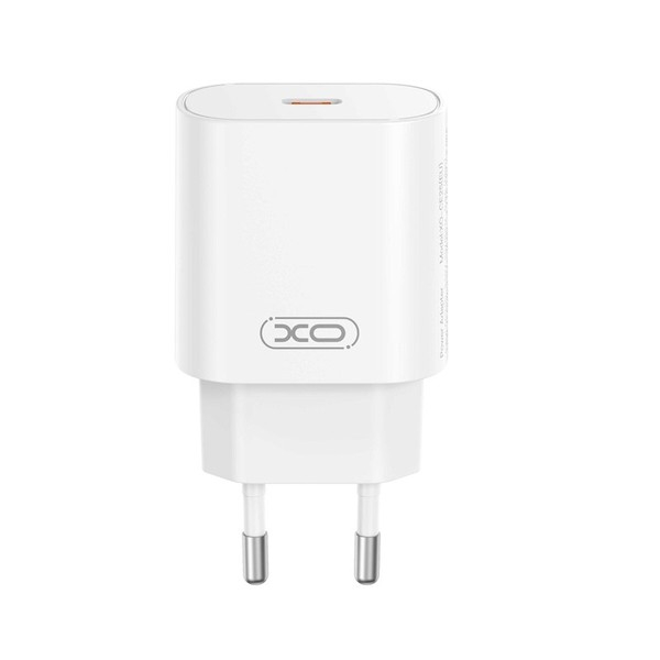 XO ZIDNI PUNJAČ CE25 PD 25W 1x USB-C BIJELI
