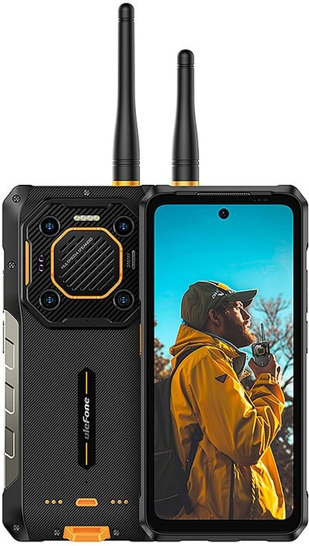 ULEFONE ARMOR 26 ULTRA WITH WALKIE TALKIE 12GB 512GB DUAL CRNI