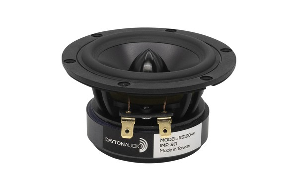 DAYTON AUDIO RS100-8 4&quot; REFERENCE FULL RANGE DRIVER 8 OHM
