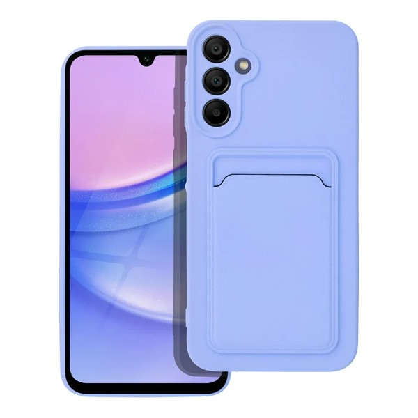 ZADNJA MASKA CARD CASE ZA SAMSUNG GALAXY A15 LJUBIČASTA