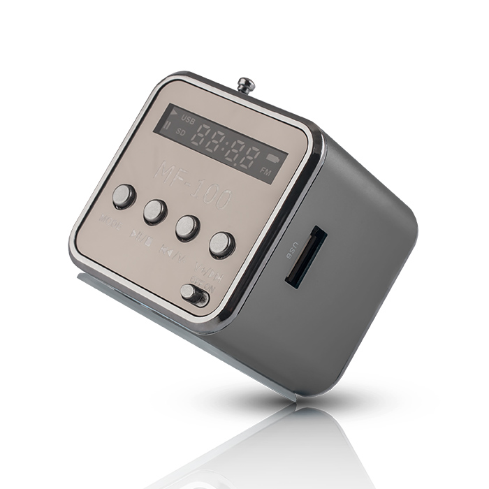 SETTY BEŽIČNI ZVUČNIK MF-100 SREBRNI