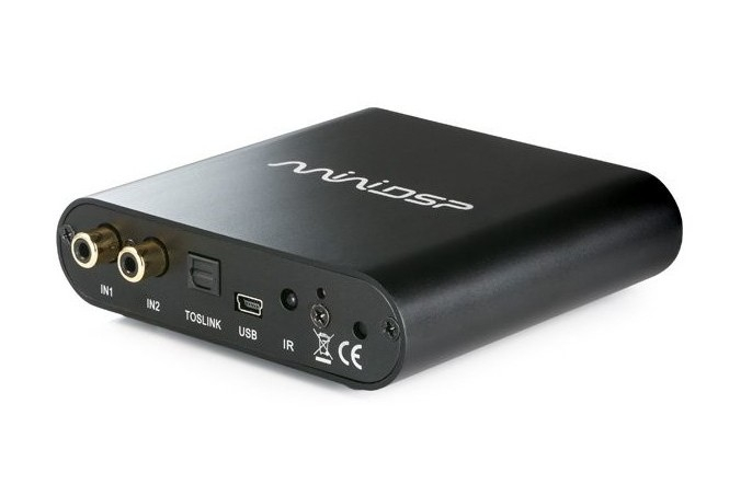MINIDSP 2x4 HD INTERFACE / IIR CROSSOVER / DAC 24BIT 96KHZ