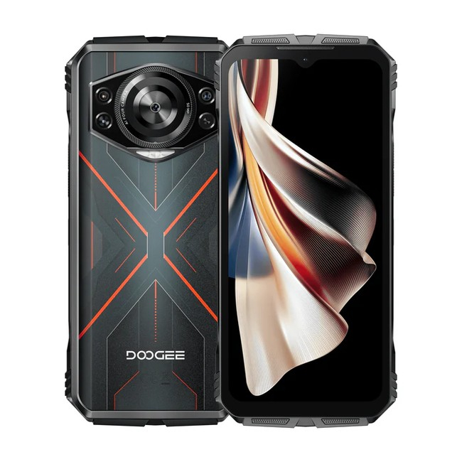 DOOGEE S CYBER 4G 8GB RAM 256GB DUAL SIM CRNO-CRVENI