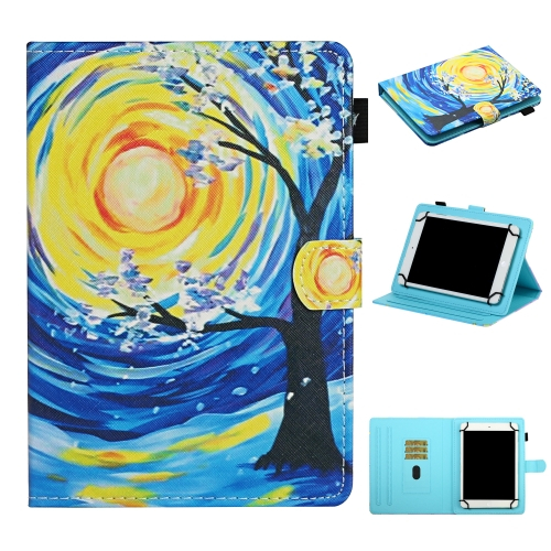 TORBICA PREKLOPNA KOŽNA ZA TABLET 10" STARRY SKY TREE