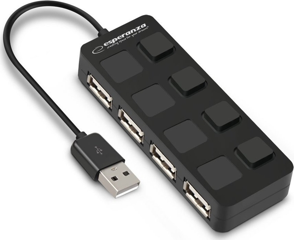 ESPERANZA 4 PORT USB 2.0 HUB EA161