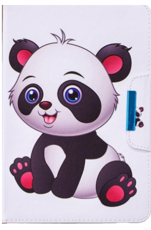 TORBICA PREKLOPNA KOŽNA ZA TABLET 10&quot; PANDA