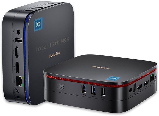 BLACKVIEW MP60 MINI PC COMPUTER 16GB 512GB 12TH GEN CRNI