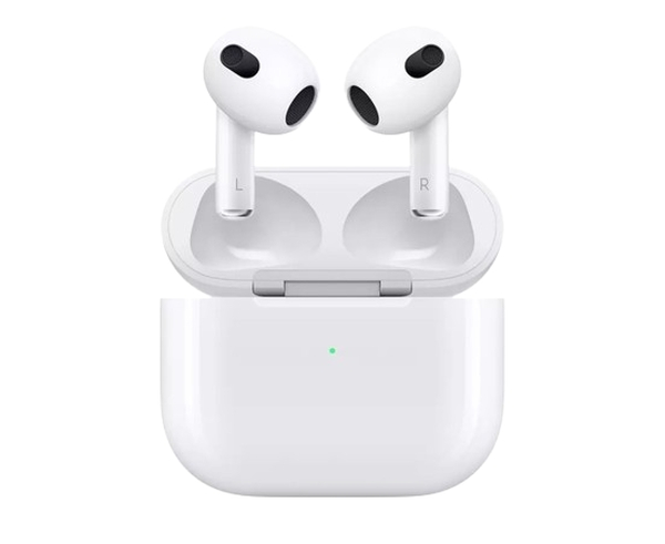 APPLE AIRPODS 3RD GEN BLUETOOTH SLUŠALICE SA LIGHTNING KUTIJOM ZA PUNJENJE MPNY3RU/A BIJELE