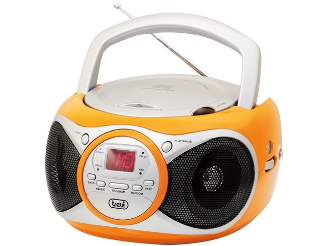 TREVI CD 512 PRIJENOSNI RADIO CD / MP3 PLAYER NARANČASTI