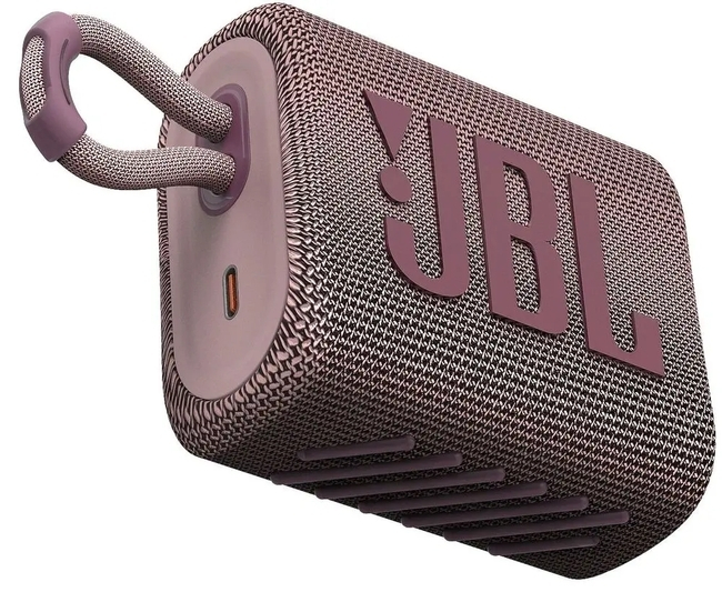 JBL GO 3 PRIJENOSNI ZVUČNIK RUŽIČASTI