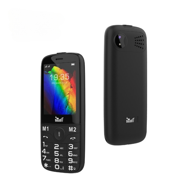 MEANIT SENIOR 20 TELEFON NA TIPKE DUAL SIM CRNI
