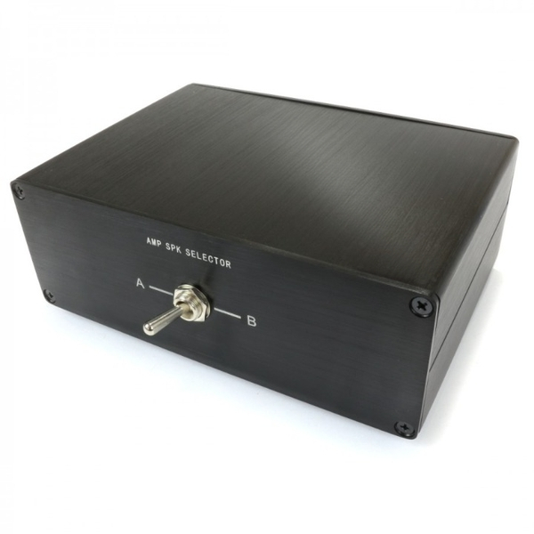 AUDIO SELEKTOR, SWITCH, PREKLOPNIK IZMEĐU DVA PARA ZVUČNIKA ILI DVA POJAČALA ZA  A/B USPOREDNI TEST