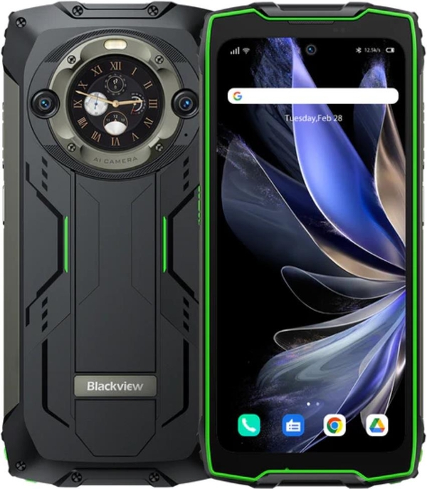 BLACKVIEW BV9300 PRO 4G 8GB 256GB DUAL SIM CRNO-ZELENI