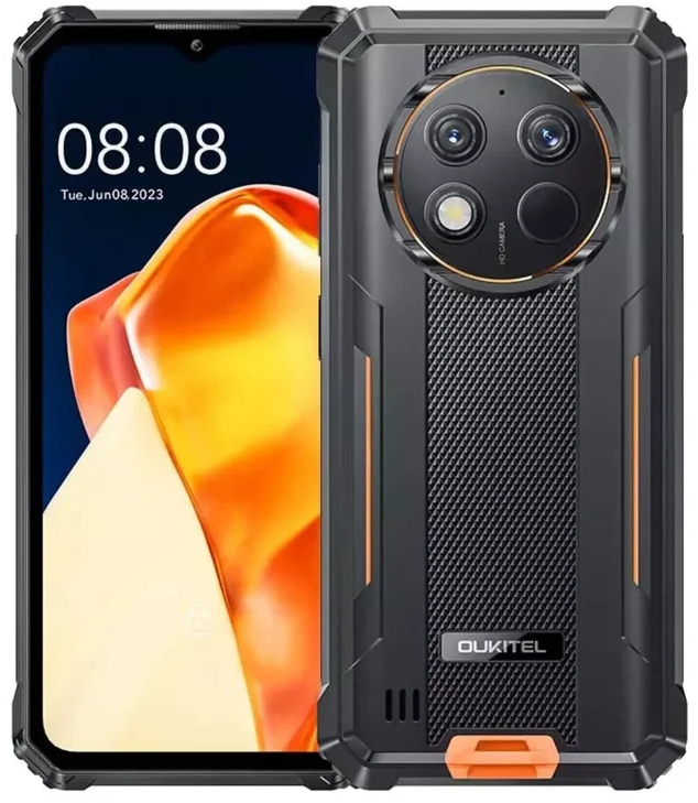 OUKITEL WP28S 4G 4GB 128GB DUAL SIM CRNO-NARANČASTI