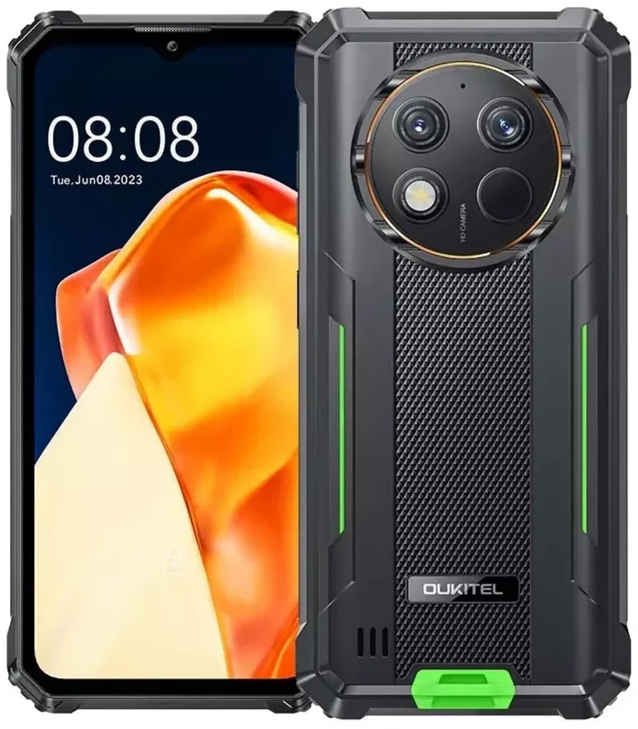 OUKITEL WP28S 4G 4GB 128GB DUAL SIM CRNO-ZELENI