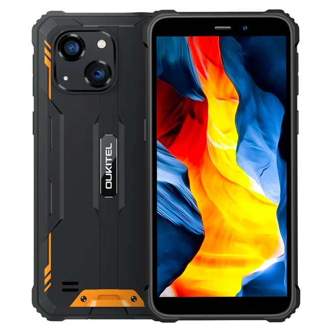 OUKITEL G2 4G 4GB RAM 64GB DUAL SIM CRNO-NARANČASTI