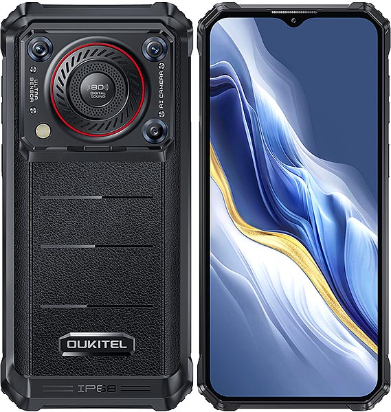 OUKITEL WP36 PRO 4G 6GB 256GB DUAL CRNI