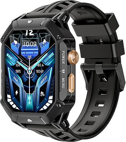 OUKITEL PAMETNI SAT BT80 CRNI