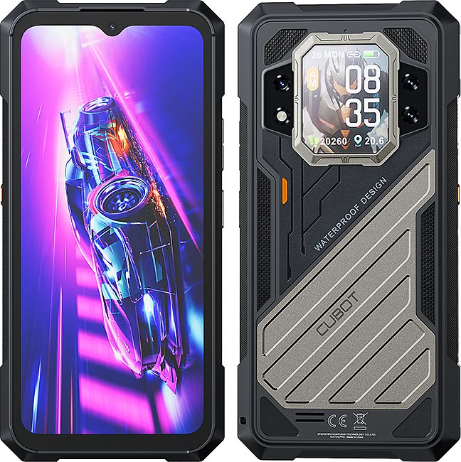 CUBOT KING KONG X 4G 12GB RAM 256GB DUAL SIM CRNI