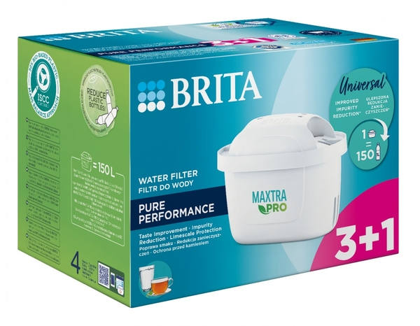 BRITA MAXTRA PRO PURE PERFORMANCE ZAMJENSKI FILTER ULOŠCI 3+1 KOM