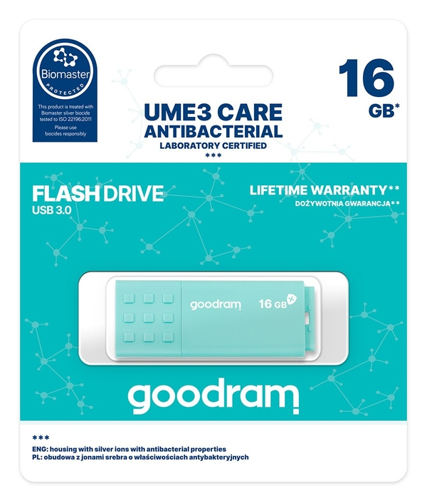 GOODRAM PENDRIVE UME3 CARE 16GB USB 3.0