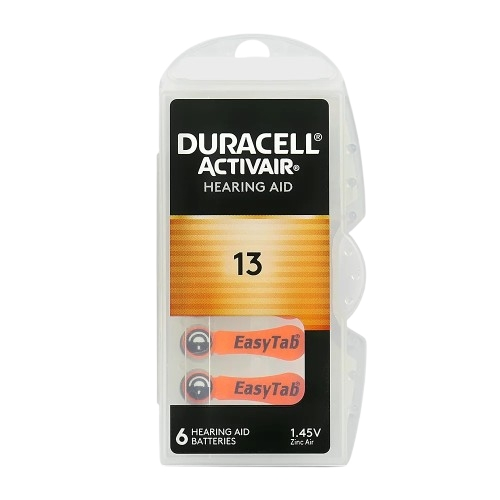 DURACELL ACTIVAIR 13 MF BATERIJE ZA SLUŠNI APARAT (6 KOM)