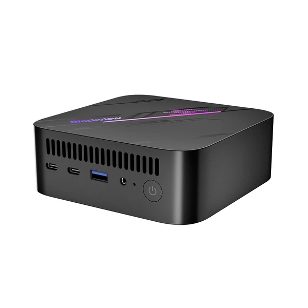 BLACKVIEW MP100 AMD 5700U MINI PC 16GB 512GB CRNI