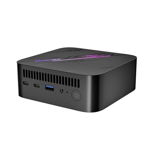 BLACKVIEW MP100 AMD 5700U MINI PC 16GB 512GB CRNI