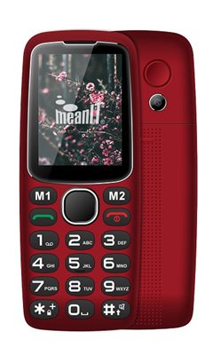 MEANIT SENIOR 10 TELEFON NA TIPKE DUAL CRVENI