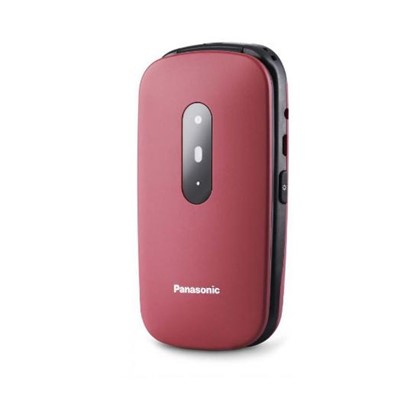 PANASONIC PREKLOPNI MOBITEL ZA STARIJE KX-TU446EXR CRVENI