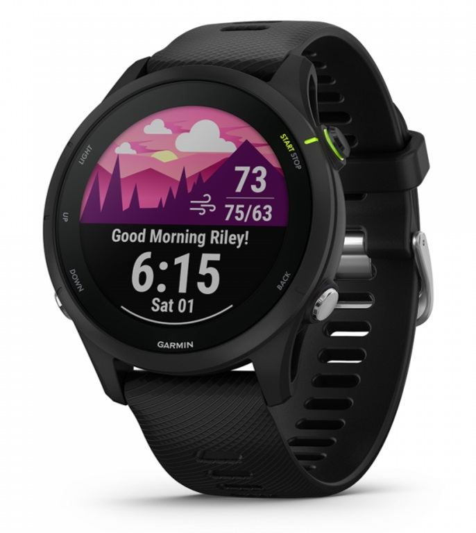 GARMIN PAMETNI SAT FORERUNNER 255 MUSIC CRNI