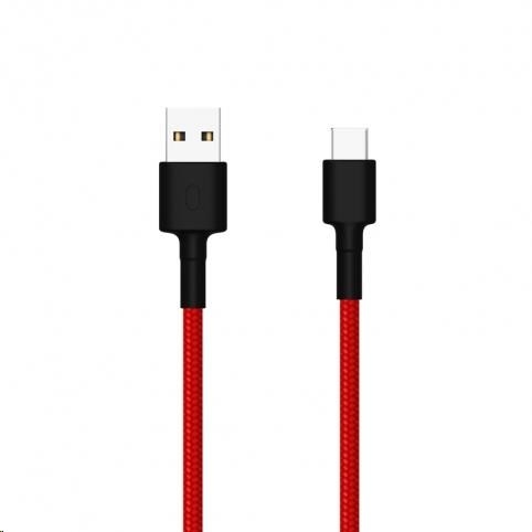 XIAOMI MI TYPE-C BRAIDED CABLE RED (100CM)
