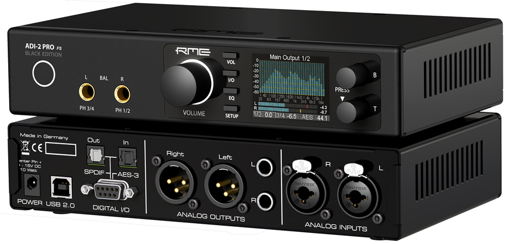 RME ADI-2 PRO FS R BLACK EDITION KONVERTER - IZLOŽBENI PRIMJERAK