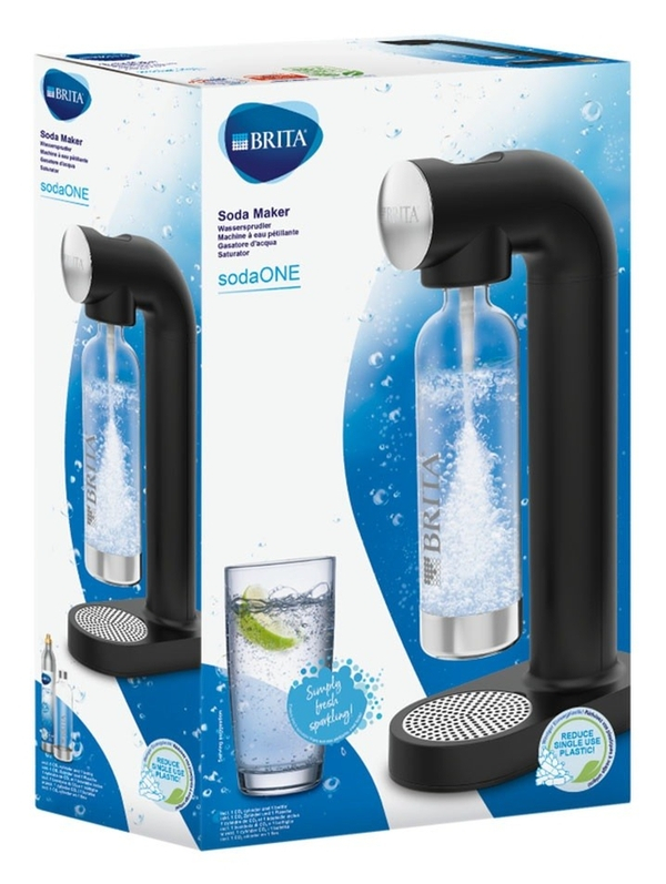 BRITA SATURATOR sodaONE CRNI