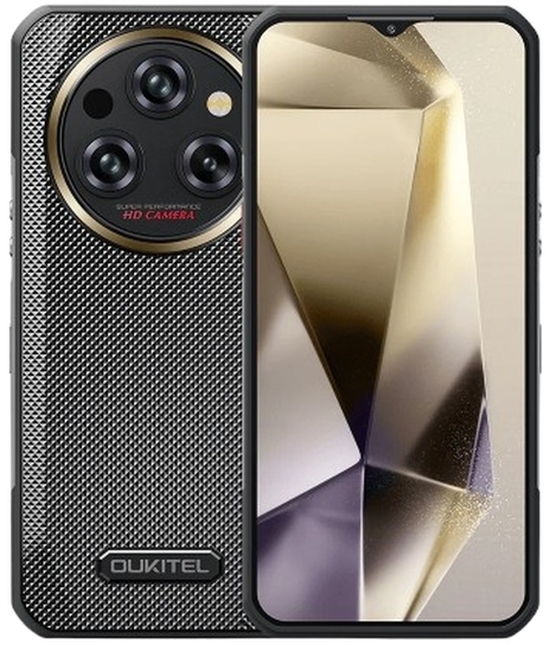 OUKITEL WP35 PRO 5G 12GB 512GB DUAL SIM CRNO-ZLATNI