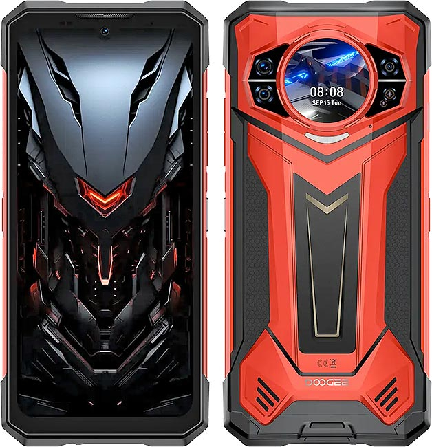 DOOGEE S200 PLUS 5G 12GB RAM 512GB DUAL SIM CRNO-CRVENI