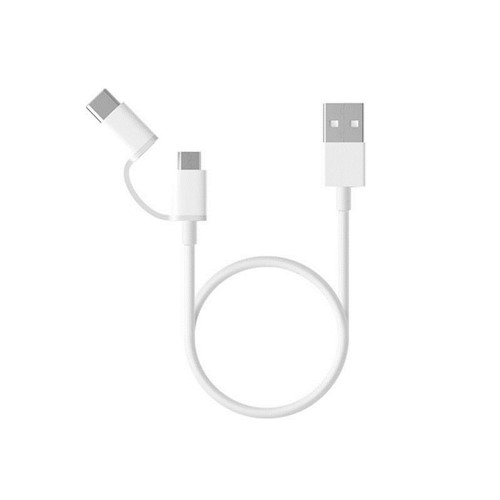 XIAOMI MI 2-in-1 MICRO USB TO TYPE-C CABLE (30CM)