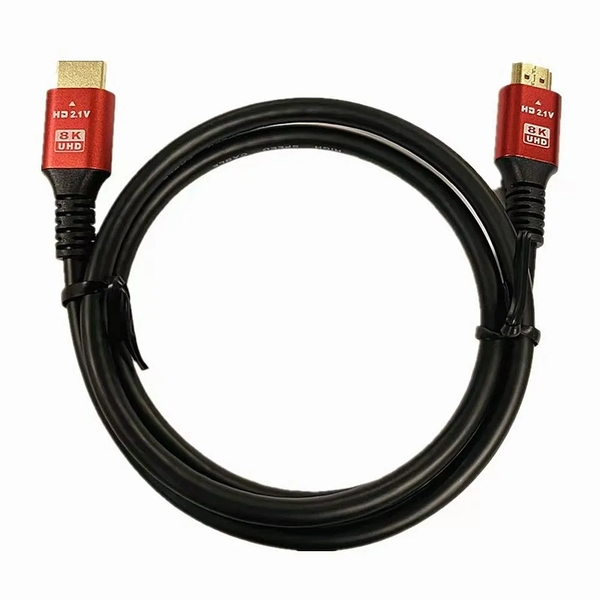 HDMI KABEL 2.1 8K 60Hz / 4K 120Hz - ULTRA VELIKA BRZINA, HDR, eARC, VRR, 48Gbps 1M CRNI
