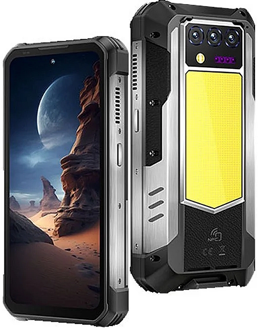 OUKITEL WP100 TITAN 5G 16GB 512GB DUAL CRNO-ŽUTI S PROJEKTOROM