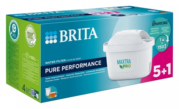 BRITA MAXTRA PRO PURE PERFORMANCE ZAMJENSKI FILTER ULOŠCI 5+1 KOM